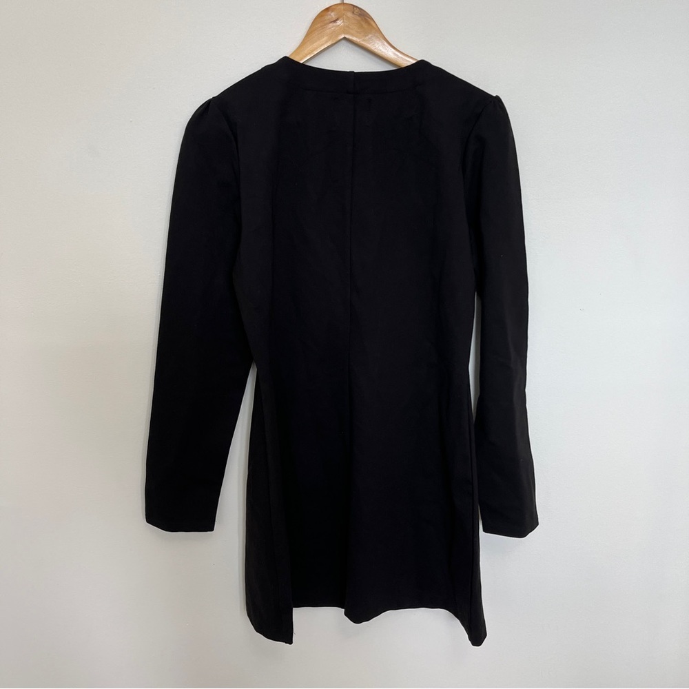 REFORMATION Micah Knit Black Mini Dress Size XL NWT - Picture 8 of 8